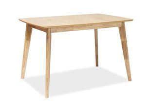 Masă de dining extensibilă BRANDO STEJAR (MDF/FURNIR NATURAL/LEMN) 120(160)&times;80 cm