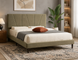 Pat matrimonial Savana Bluvel 28 bej, 102&times;171&times;214 cm