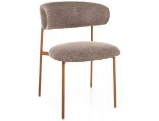 Scaun de dining ELTON D BEJ (FRAME OAK/BEIGE BREGO 34) 46*56*80 cм