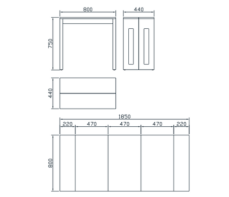 Masă transformabilă PRATО STEJAR SONOMA 44+141(47*3)*80*75 (masă extensibilă cu mecanism, blat din MDF cu strat dublu de melamină stejar sonoma, picior metalic grafit)(29782)