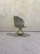 Dining chair DAISY CREAM (swivel) 48*49*94 GOLD LEG