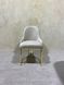 Dining chair RODOS LIGHT BEIGE BF03 GOLD