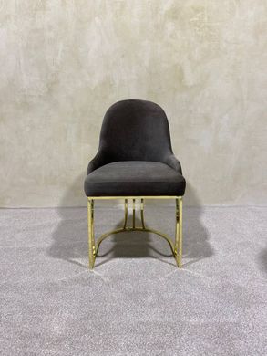 Dining chair RODOS CAPPUCCINO BF08 GOLD