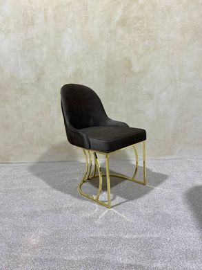 Dining chair RODOS CAPPUCCINO BF08 GOLD