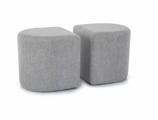 Set măsuță de cafea și 2 pufuri DUAL STEJAR ARTISAN cu NEGRU MAT (MDF FURNIR/METAL/TEXTIL) 120&times;50&times;49 cm