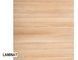 Masă de dining PURO LAMINAT STEJAR NATURAL cu NEGRU (PAL LAMINAT/METAL) 60&times;60 cm