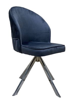 Dining chair DAISY GREY(swivel) 48*49*94