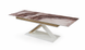 Dining table MILANO MILK + MARBLE 01 + GOLD 180/220/260*95*77 cm