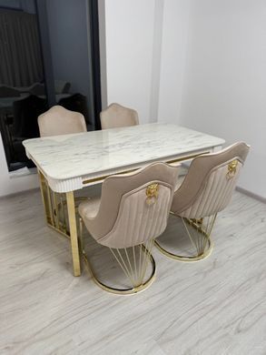 Scaun de dining KING CREM 49,5*60*95