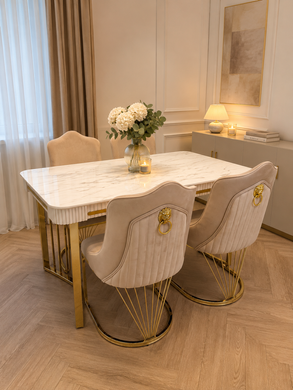 Scaun de dining KING CREM 49,5*60*95