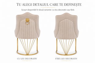 Scaun de dining KING CREM 49,5*60*95