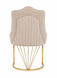 Scaun de dining KING CREM 49,5*60*95