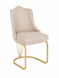 Scaun de dining KING CREM 49,5*60*95