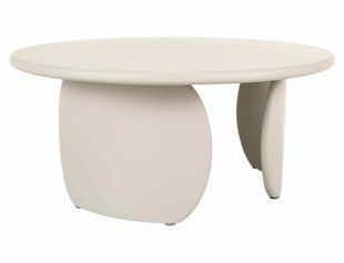 Măsuță de cafea NOEMI BEJ MAT (MDF LĂCUIT) 80&times;35 cm