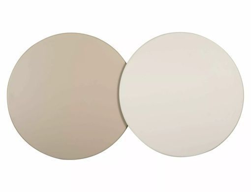 Măsuță de cafea NOEMI BEJ MAT (MDF LĂCUIT) 80&times;35 cm