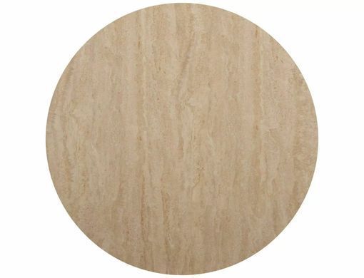 Set of coffee tables HILL II BEIGE TRAVERTINE with CASHMERE (CERAMIC/METAL) 70&times;40/45&times;47 cm