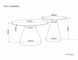 Set of coffee tables HILL II BEIGE TRAVERTINE with CASHMERE (CERAMIC/METAL) 70&times;40/45&times;47 cm