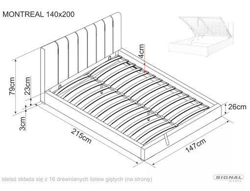 Pat MONTREAL Bluvel 28 bej, 79&times;147&times;215 cm