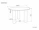 Masă de dining MONTANA STEJAR (MDF/FURNIR NATURAL) 120&times;76 cm