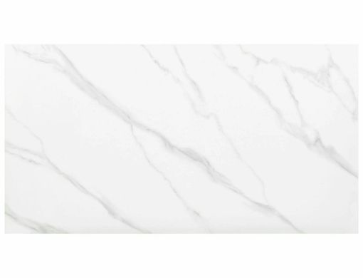 Masă de dining HERMES ALB EFECT MARMURĂ cu AURIU (CERAMICĂ/OȚEL INOXIDABIL) 160&times;90 cm