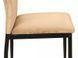 Scaun de dining RIP VELVET (FRAME BLACK/BEIGE BLUVEL 28) 44*38*92 cm