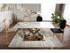 Masă de dining HERMES ALB EFECT MARMURĂ cu AURIU (CERAMICĂ/OȚEL INOXIDABIL) 160&times;90 cm