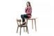 Masă de dining NELSON STEJAR MIERE (MDF/FURNIR NATURAL/LEMN) 90&times;75 cm