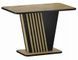 Masă de dining NEVIO STEJAR ARTISAN cu NEGRU (PAL LAMINAT) 125(170)&times;75 cm