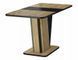 Masă de dining NEVIO STEJAR ARTISAN cu NEGRU (PAL LAMINAT) 125(170)&times;75 cm