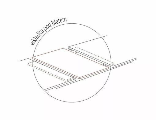 Masă de dining extensibilă VENTO, blat și cadru din placă laminată, stejar artizanal/negru, 76&times;68&times;120/160 cm