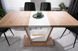 Masă de dining NIGEL STEJAR ARTISAN cu ALB MAT (PAL LAMINAT) 120(160)&times;80 cm