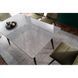 Masă de dining IVY GRI cu NEGRU MAT (CERAMICĂ/METAL) 140&times;80 cm