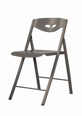 Обеденный стул МАРСАЛА БЕЛЫЙ 45*46,5*76 (стул раскладной, сиденье и спинка гнутая береза, цвет белый, ножка металл белая) (29554)