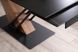 Masă de dining GENESIS NEGRU MAT cu FRASIN și NEGRU MAT (CERAMICĂ/MDF/METAL) 180(240)&times;90 cm