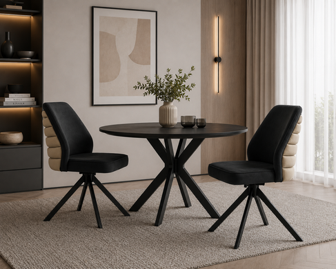 Scaun de sufragerie BROOKLYN  ML28 ML55 48*49*89 (Ultimele 2 buc)