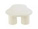 Coffee table SELENA ECRU (MDF, MICROCEMENT) 130&times;80 cm