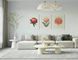 Coffee table SELENA ECRU (MDF, MICROCEMENT) 130&times;80 cm