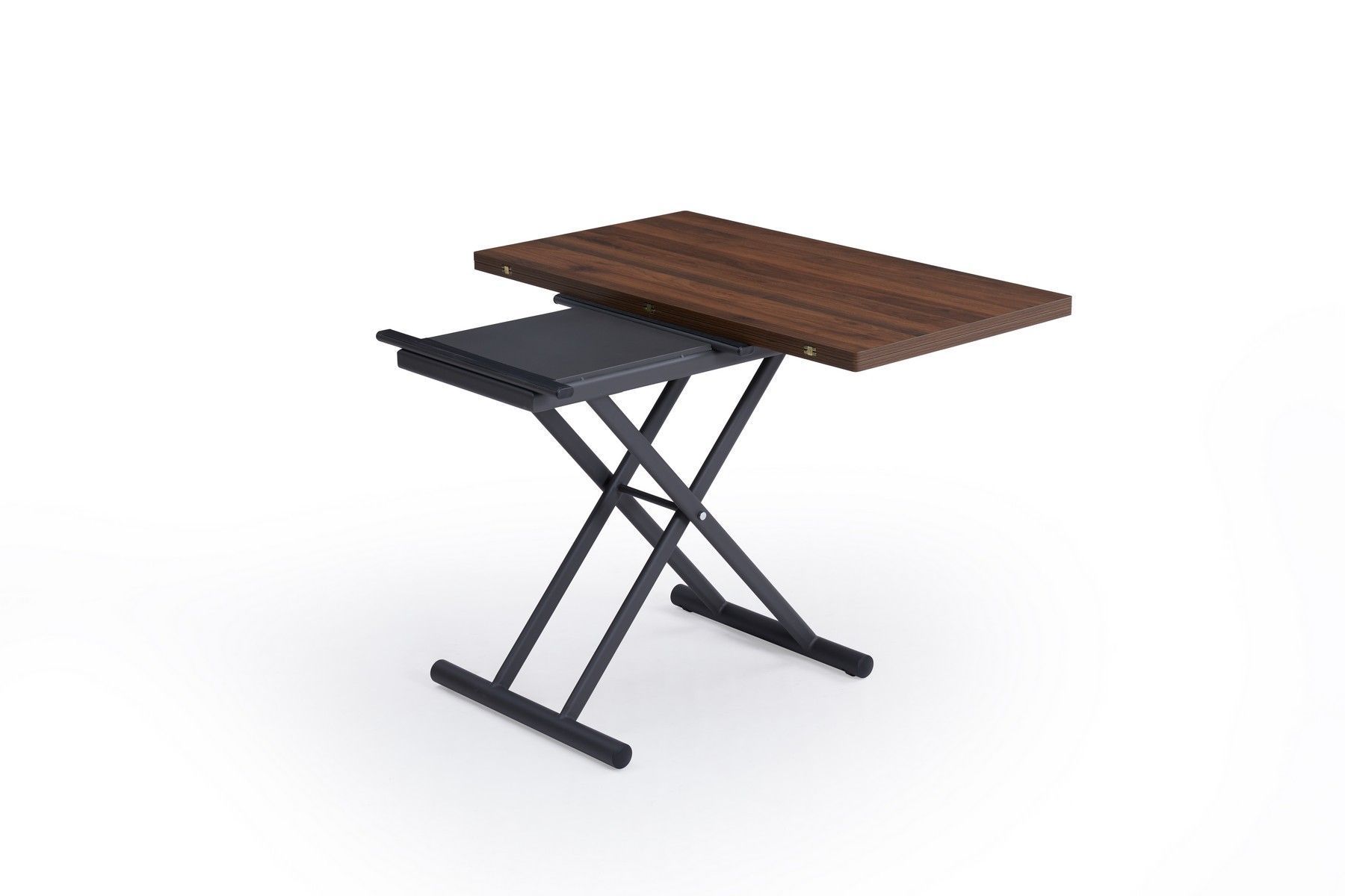 Table transformer TRENTO-R DARK WOOD 60/120*110*40/77,5 (extendable ...