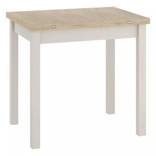Masă de dining FLIP 60 STEJAR CREMONA TORRO cu CAȘMIR (PAL LAMINAT) 60(120)&times;80 cm