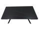 Masă de dining IMPERIA NEGRU MAT (CERAMICĂ/METAL) 180(240)&times;90 cm