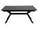 Masă de dining IMPERIA NEGRU MAT (CERAMICĂ/METAL) 180(240)&times;90 cm