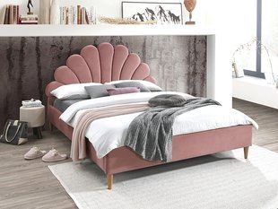 Pat matrimonial Santana Velvet 52 roz antic 127&times;170&times;211 cm