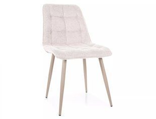 Scaun de dining CHIC BEJ DESCHIS (KASZMIR/LIGHT BEIGE BREGO 22) 43*50*88 cm