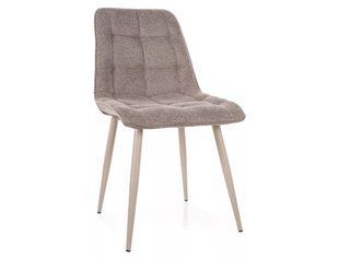 Scaun de dining CHIC BEJ (KASZMIR/BEIGE BREGO 34) 43*50*88 cm