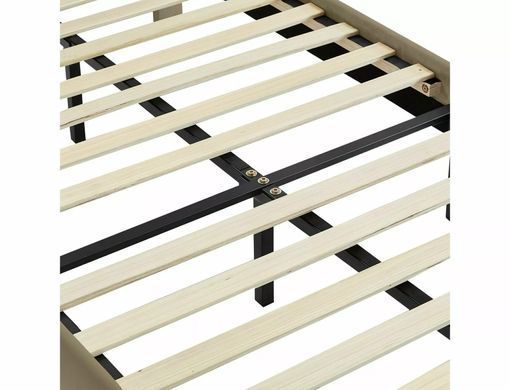 Pat matrimonial Savana Bluvel 28 bej, 102&times;131&times;214 cm