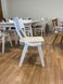 Wooden dining chair Diran, White