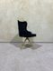 Dining chair CAMELIA-G (swivel) 48*49*94, black