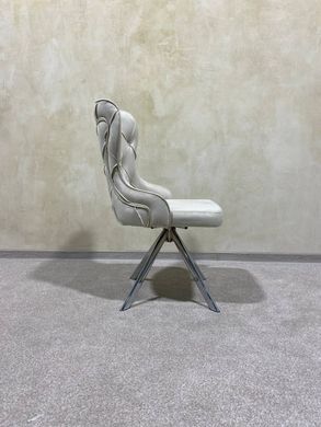 Dining chair CAMELIA-S (swivel) 48*49*94, beige