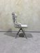 Dining chair CAMELIA-S (swivel) 48*49*94, beige