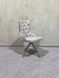 Dining chair CAMELIA-S (swivel) 48*49*94, beige